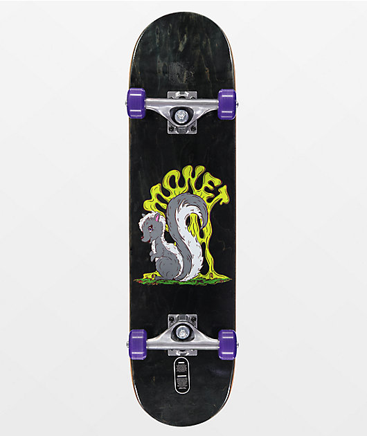Monet Skunk Butt 8.0" Skateboard Complete
